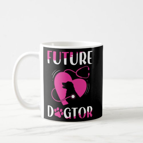 Future Dogtor Cute Aspiring Veterinarian  Coffee Mug