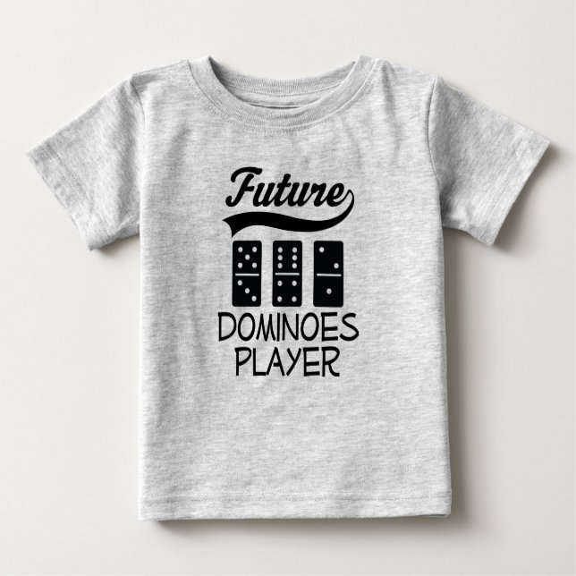 Future Dominoes Player Baby T-Shirt (Front)