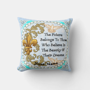 Future Dreams Throw Pillow
