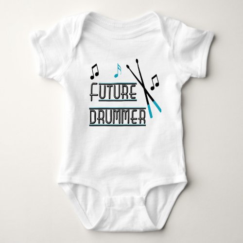 Future Drummer Baby Bodysuit