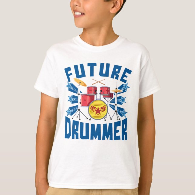 Future Drummer T-Shirt (Front)