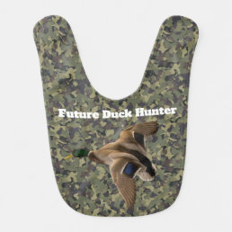 Future Duck Hunter - Mallard Baby Bib