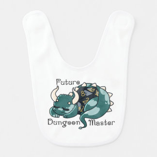 Future Dungeon Master baby bib