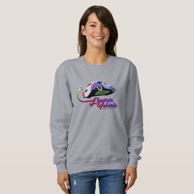 Future Electric Vehicle | Women's Sweatshirt (Front Full)
