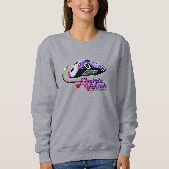 Future Electric Vehicle | Women's Sweatshirt (Front)