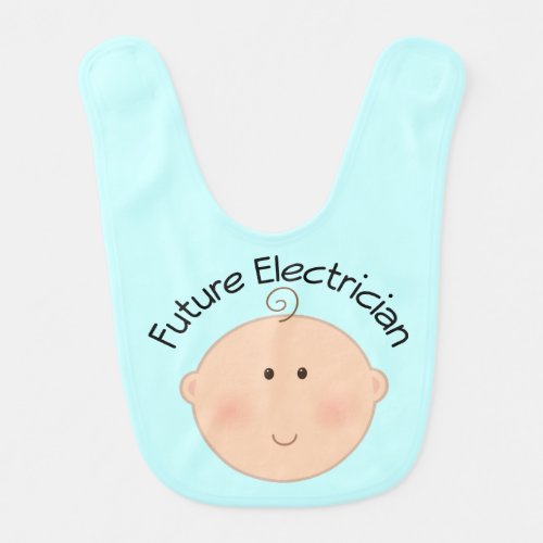 Future Electrician Baby Infant Bib
