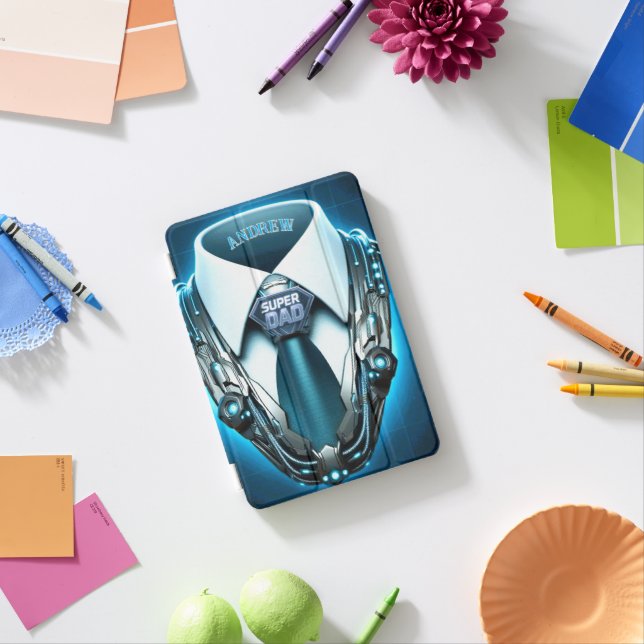  Future Elegance – 4D Necktie iPad Smart Cover (In Situ)