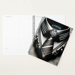 Future Elegance– 4D Necktie Planner for Dad & Him