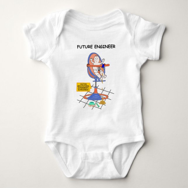 Future Engineer Baby Bodysuit (Front)