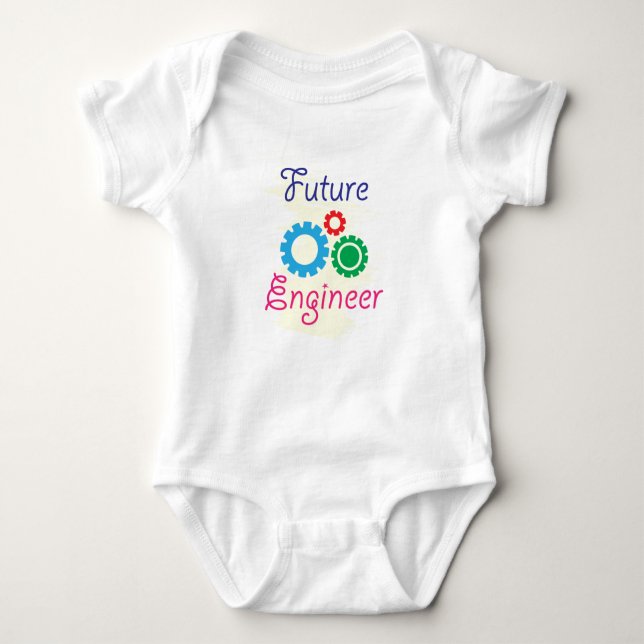 Future Engineer Baby Bodysuit (Front)