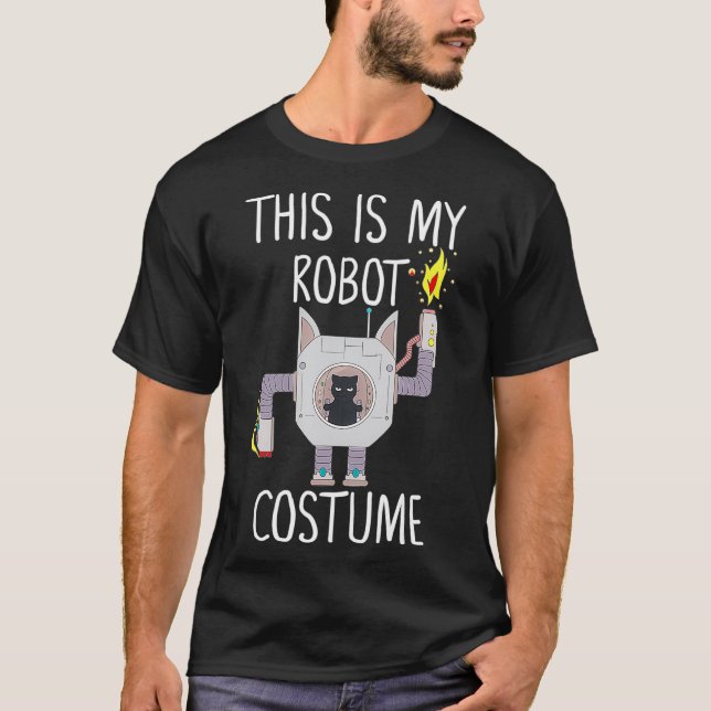 Future Engineer Costume Robot Robotics Adults and  T-Shirt (Front)