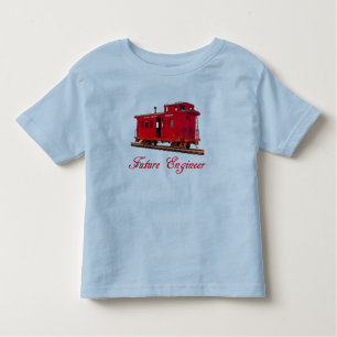 FUTURE ENGINEER-T-SHIRT --RED CABOOSE TODDLER T-SHIRT