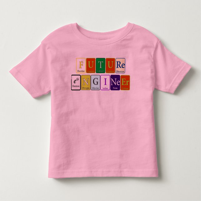 Future Engineer Toddler Tee (Front)