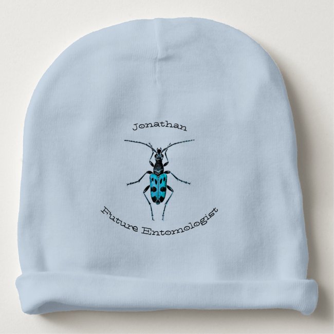 Future Entomologist Blue Beetles Boy Baby Name