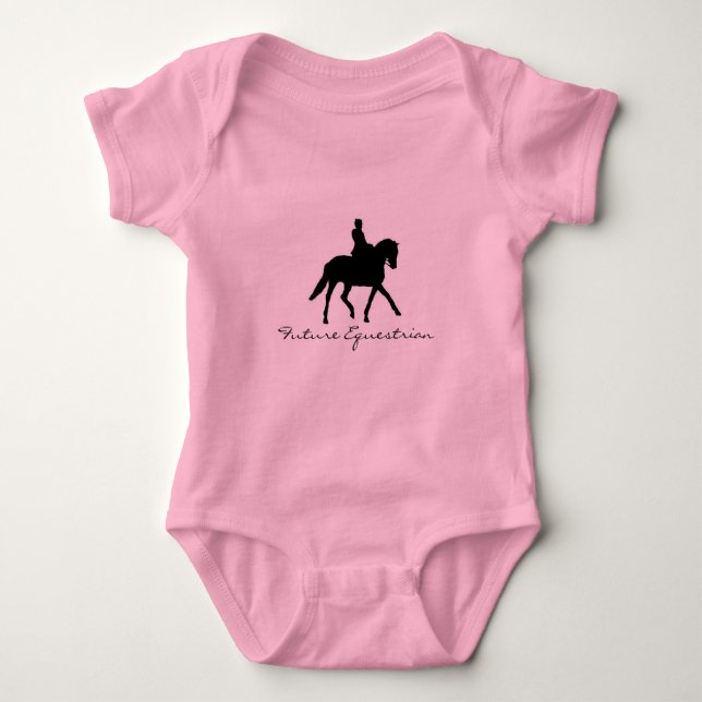 Future Equestrian Baby Bodysuit (Front)