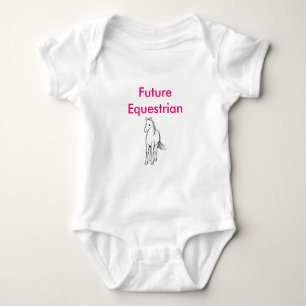 Future Equestrian Baby Bodysuit