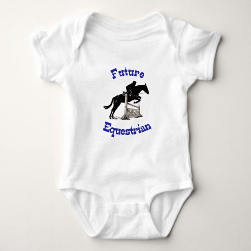 Future Equestrian Kids Baby Bodysuit