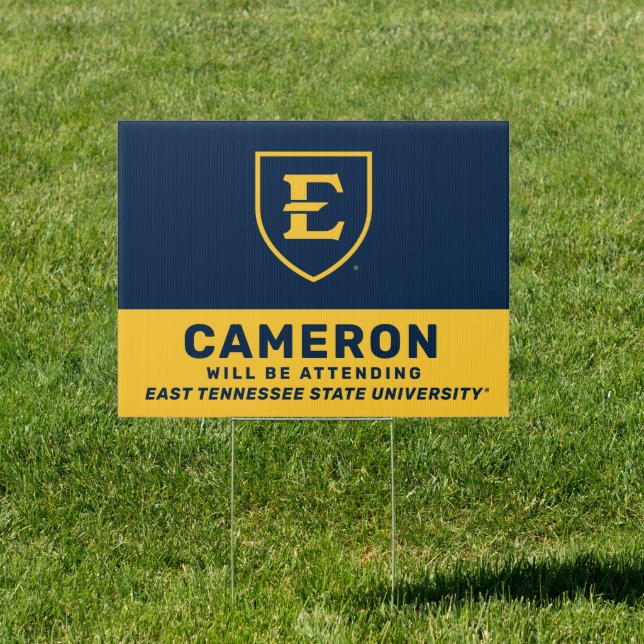Future ETSU Graduate Sign (Insitu)