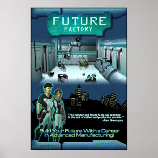 Future Factory Game Poster