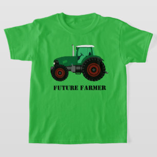 Future Farmer Green Tractor T-Shirt
