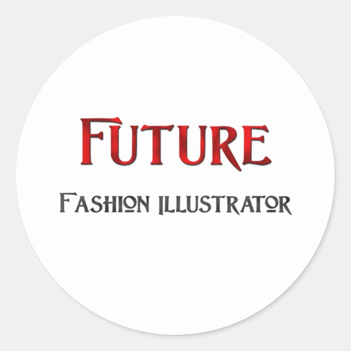 Future Fashion Illustrator Stickers