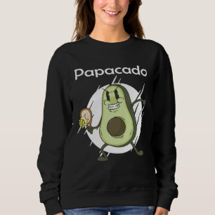 future father pregnancy Papacado  1 Sweatshirt