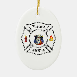 Future FF Dalmation Ceramic Ornament