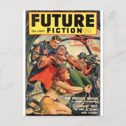 Future Fiction Postcard
