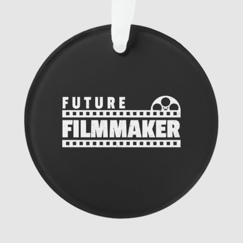 Future Filmmaker Indie Movie Director Producer Ornament