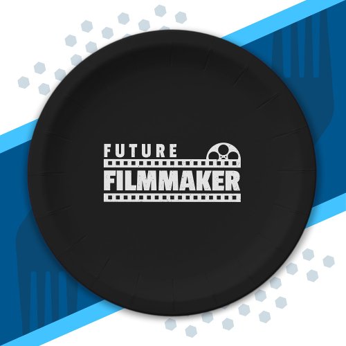 Future Filmmaker Indie Movie Director Producer Paper Plates
