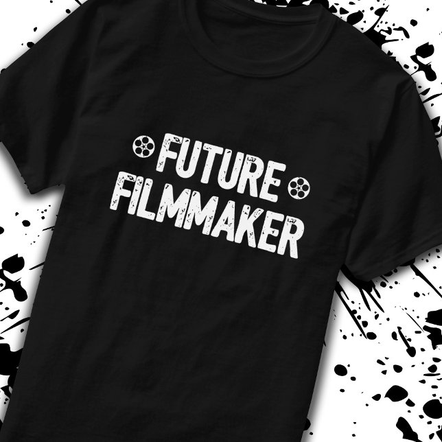 Future Filmmaker Movie Director Producer Indie T-Shirt (Creator Uploaded)