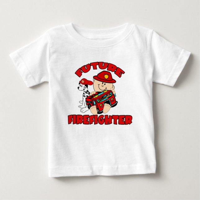 Future Firefighter Baby T-Shirt (Front)