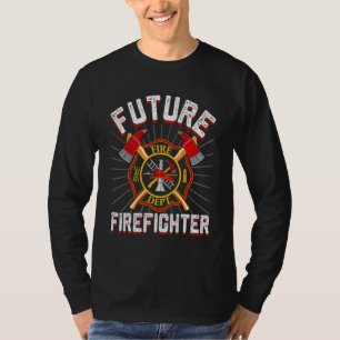 Future Firefighter Firetrucks Fire Rescuer Firema T-Shirt