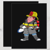 Future Firefighter Hose Jacket & Helmet Rescue (Front/Back)