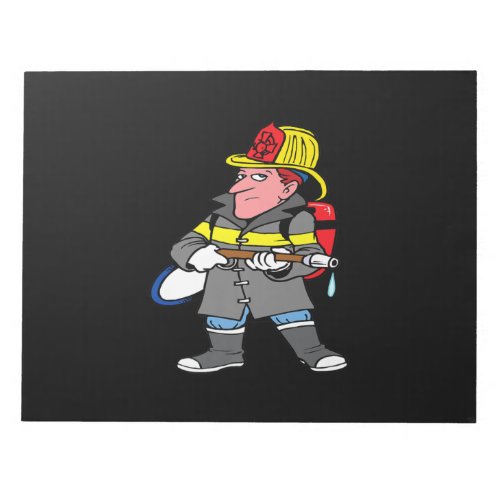 Future Firefighter Hose Jacket  Helmet Rescue Notepad
