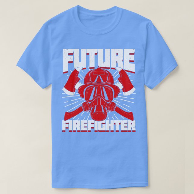 Future Firefighter Job Profession Fireman Gift  T-Shirt (Design Front)