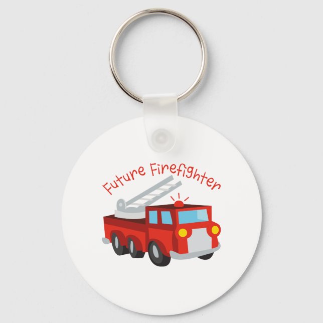 Future Firefighter Keychain (Front)