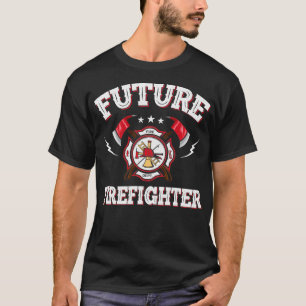 Future Firefighter Men Women Kids Thin Red Line Fi T-Shirt