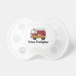Future Firefighter Personalized Pacifier at Zazzle