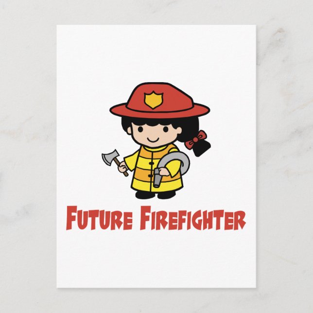 Future Firefighter Postcard (Front)