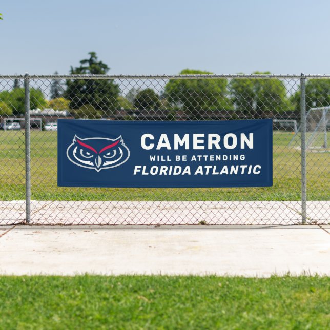 Future Florida Atlantic Graduation Banner (Insitu)
