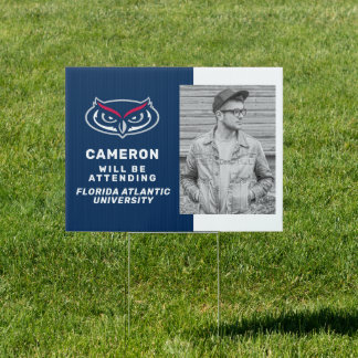 Future Florida Atlantic Graduation Sign