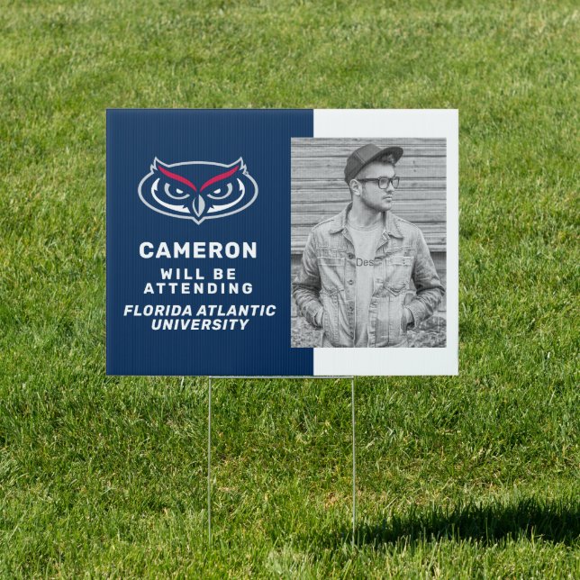 Future Florida Atlantic Graduation Sign (Insitu)