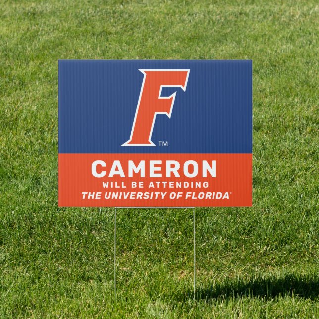 Future Florida Gator Sign (Insitu)