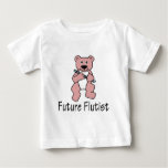 Future Flutist/ Bear Baby T-shirt at Zazzle
