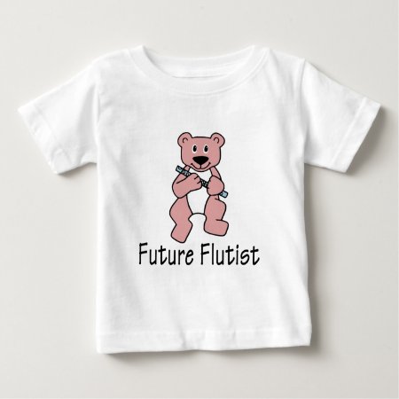 Future Flutist/ Bear Baby T-shirt