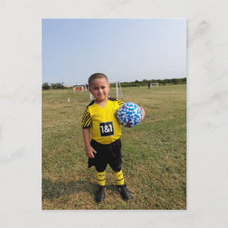 Future Football Star Postcard