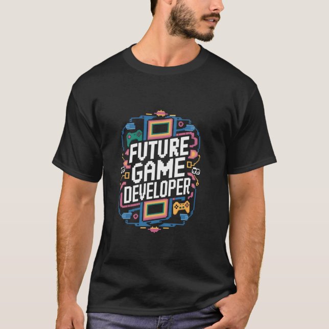 Future Game Developer Graduation School Toddler Wo T-Shirt (Front)