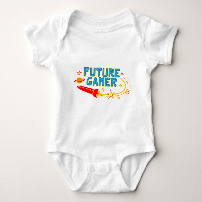 Future Gamer Baby Bodysuit (Front)