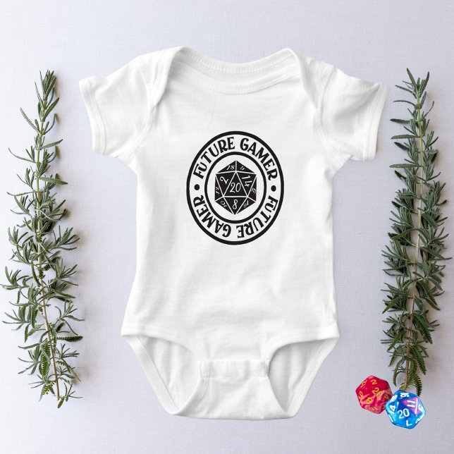 Future Gamer Baby Bodysuit (Creator Uploaded)
